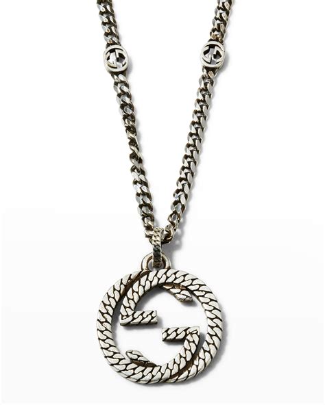 gucci fashion jewelry for men|gucci necklaces men's.